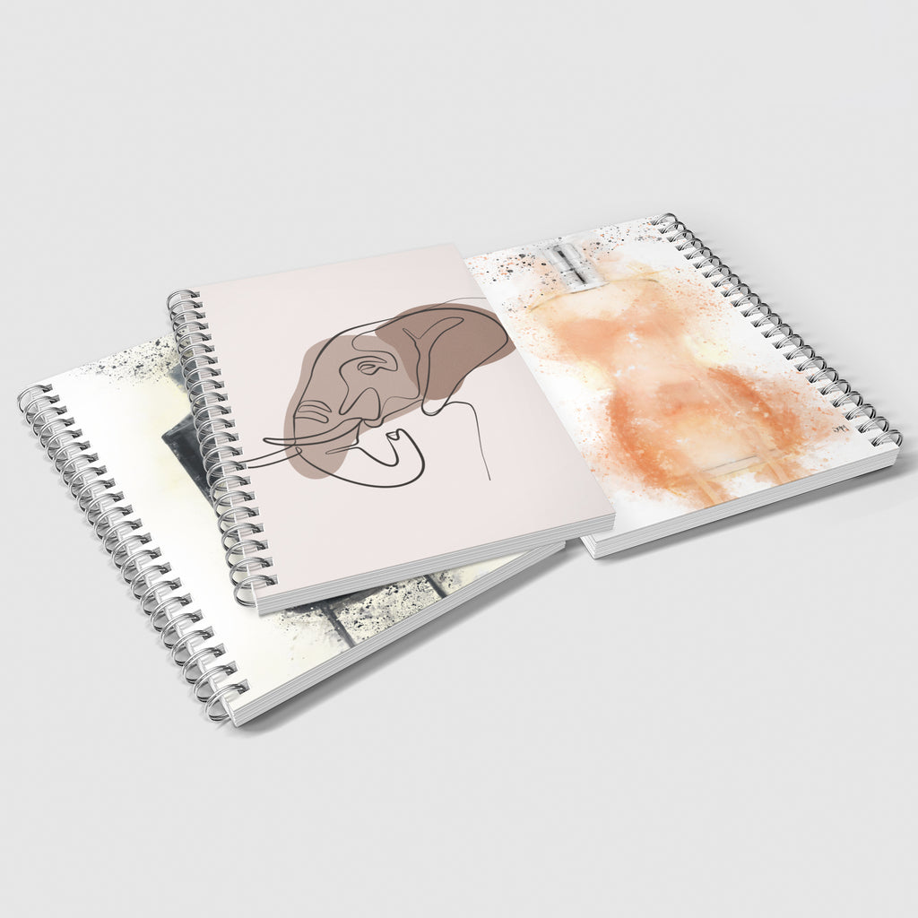 Unique and stylish a5 notebooks. Art covers