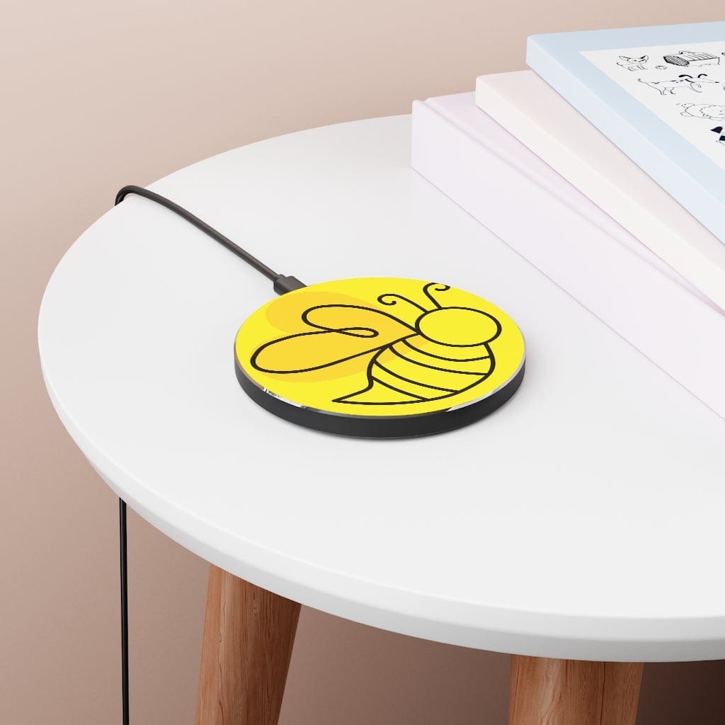 Bumble Bee Art Wireless Charger freeshipping - Woolly Mammoth Media