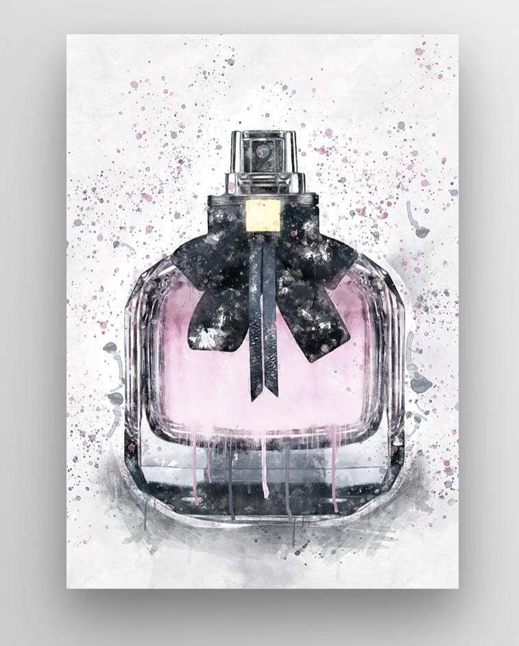 Paris Perfume Bottle Wall Art Print freeshipping - Woolly Mammoth Media