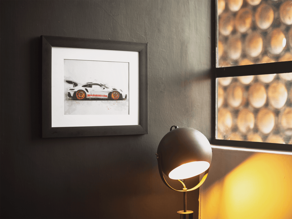 Woolly Mammoth Media 911 GT3 RS Wall Art Print