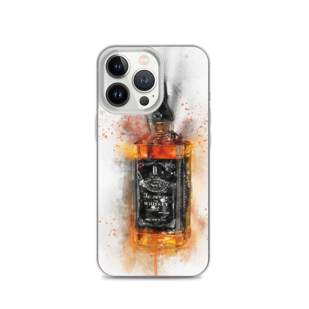 Woolly Mammoth Media Alcohol / Drinks iPhone Case iPhone 13 Pro Bourbon Whiskey Bottle iPhone Case