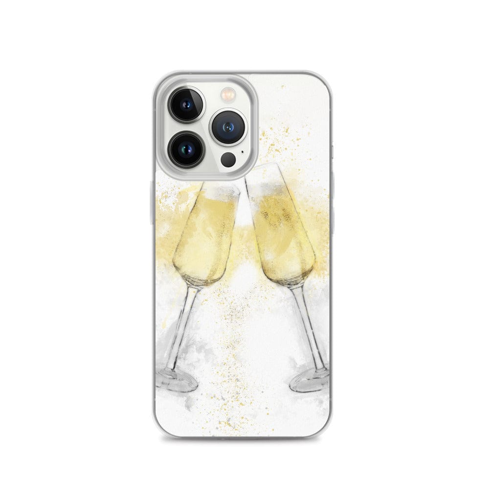 Woolly Mammoth Media Alcohol / Drinks iPhone Case iPhone 13 Pro Champagne Flutes iPhone Case Cover