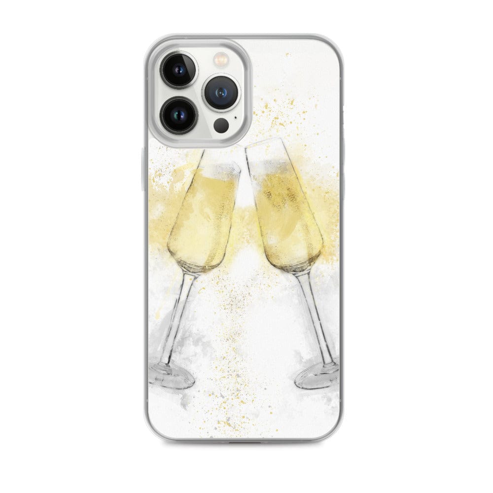Woolly Mammoth Media Alcohol / Drinks iPhone Case iPhone 13 Pro Max Champagne Flutes iPhone Case Cover