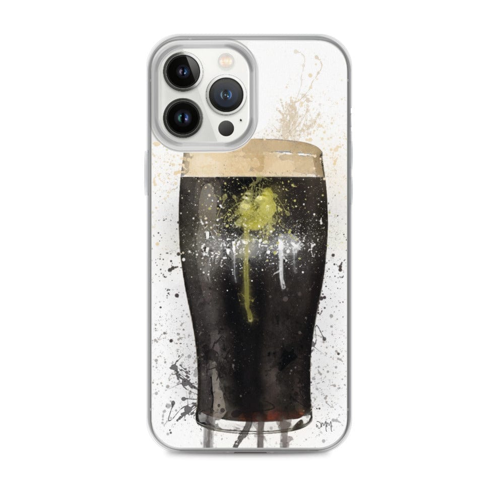 Woolly Mammoth Media Alcohol / Drinks iPhone Case iPhone 13 Pro Max Stout Pint Glass iPhone Case Cover