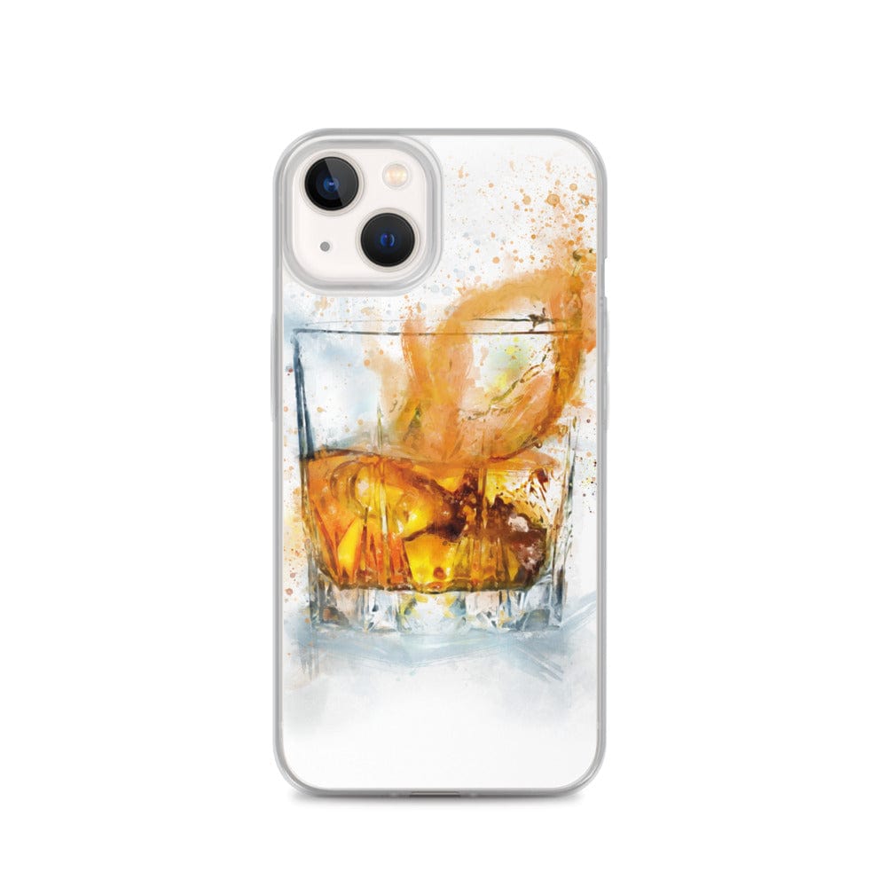 Woolly Mammoth Media Alcohol / Drinks iPhone Case iPhone 13 Whiskey / Rum Amber Glass iPhone Case