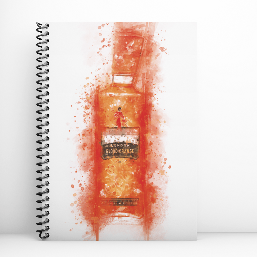 Blood Orange Gin Notebook freeshipping - Woolly Mammoth Media