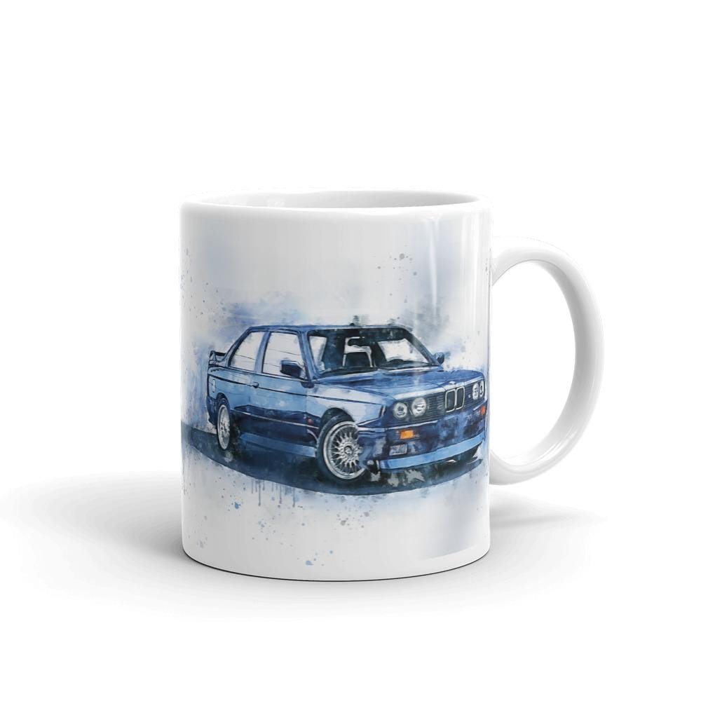 BMW E30 M3 Car Art Mug freeshipping - Woolly Mammoth Media