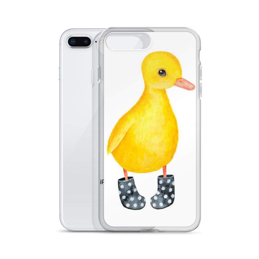 Cute Duckling in Wellies iPhone Case | Art Cover freeshipping - Woolly Mammoth Media