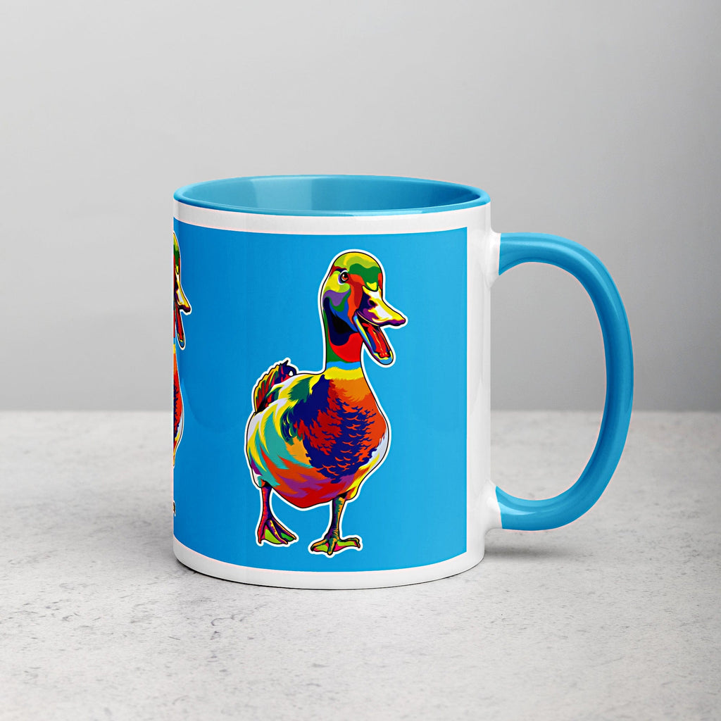 Woolly Mammoth Media Duck Art Mug