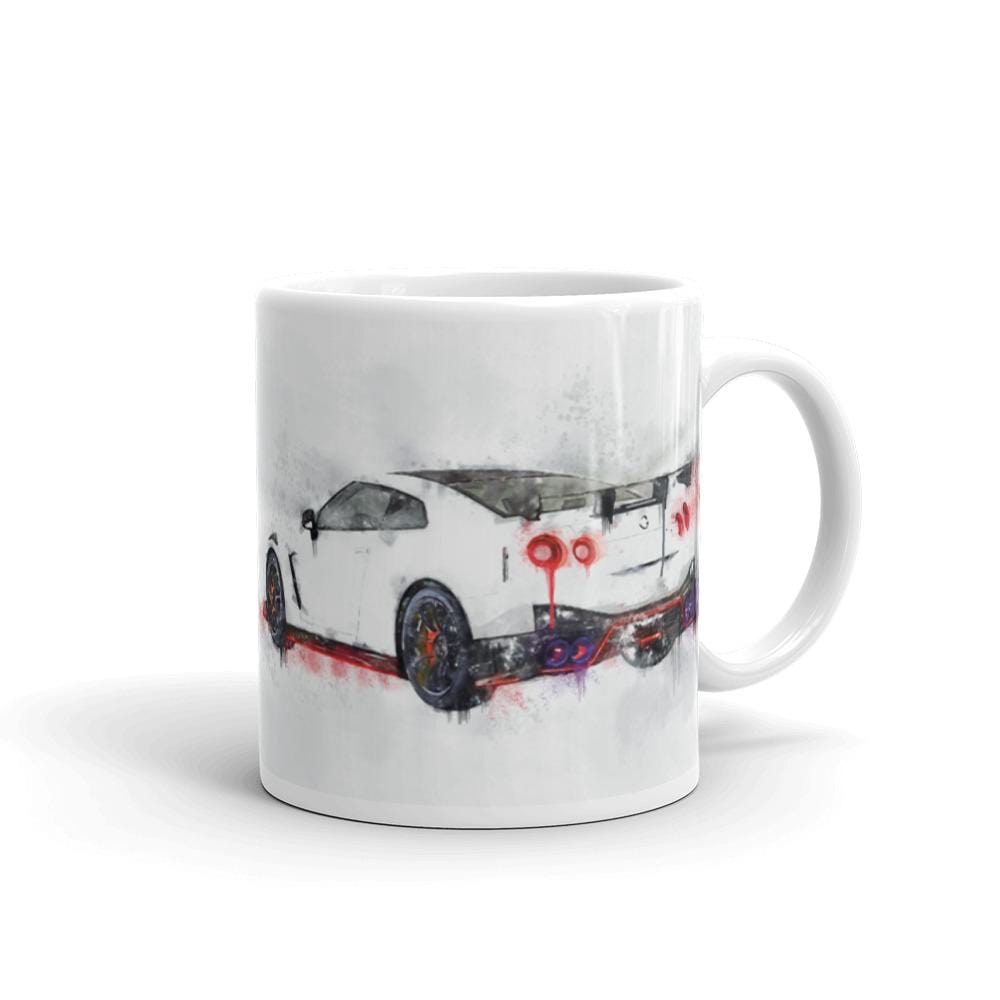 GTR Supercar Art Mug freeshipping - Woolly Mammoth Media