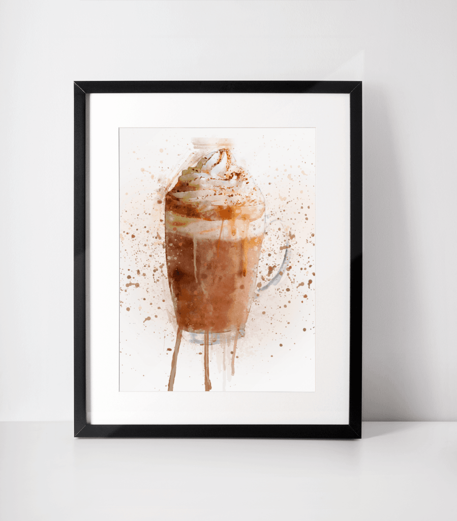 Hot Chocolate Wall Art Print freeshipping - Woolly Mammoth Media