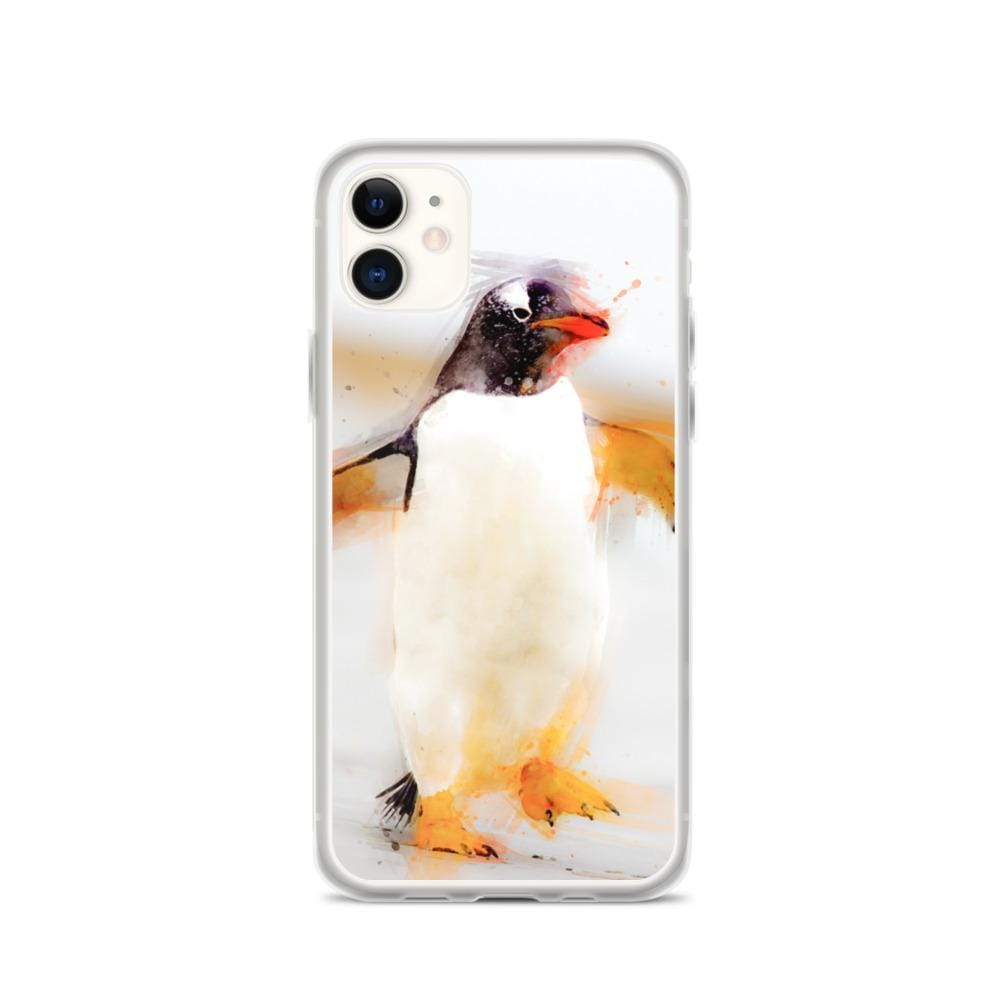 Penguin Waddles iPhone Case freeshipping - Woolly Mammoth Media