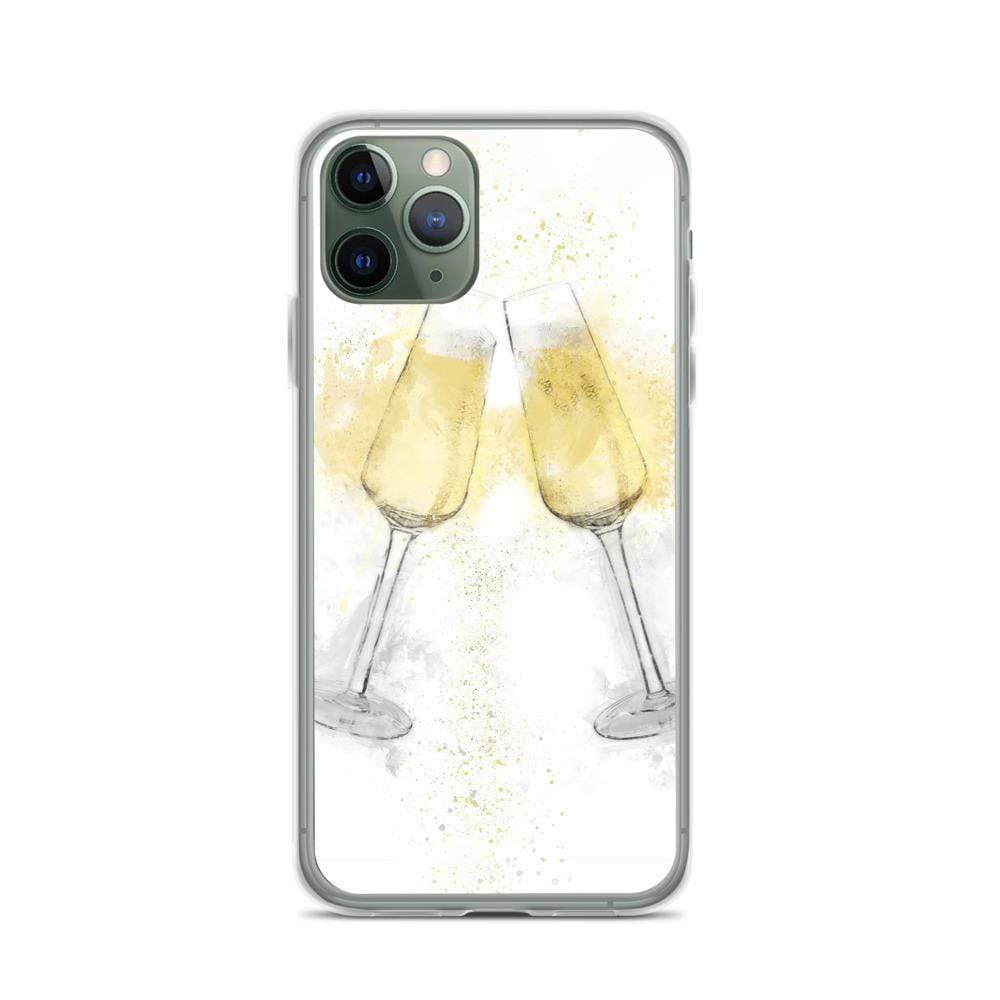 Champagne Flutes iPhone Case Cover freeshipping - Woolly Mammoth Media