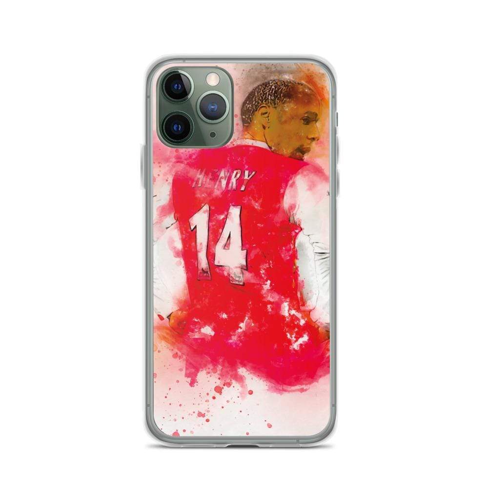 Thierry Henry iPhone Case Cover Arsenal freeshipping - Woolly Mammoth Media