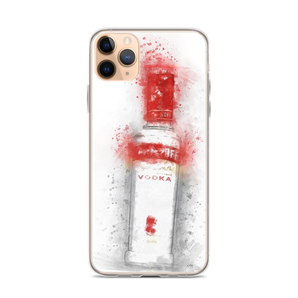 iPhone Vodka Bottle Splatter Splash Case Cover freeshipping - Woolly Mammoth Media