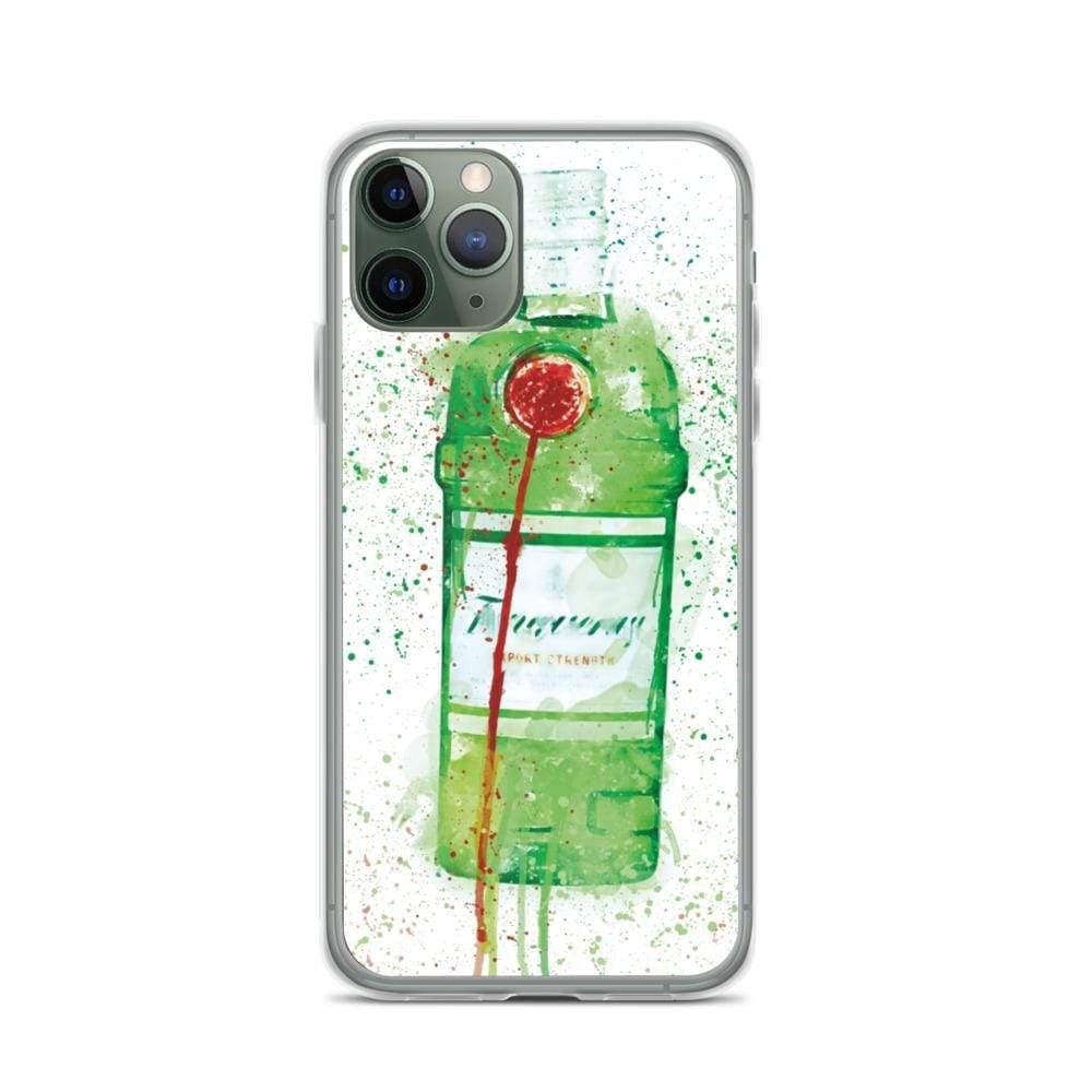Green Gin Splatter Art iPhone Case Cover freeshipping - Woolly Mammoth Media