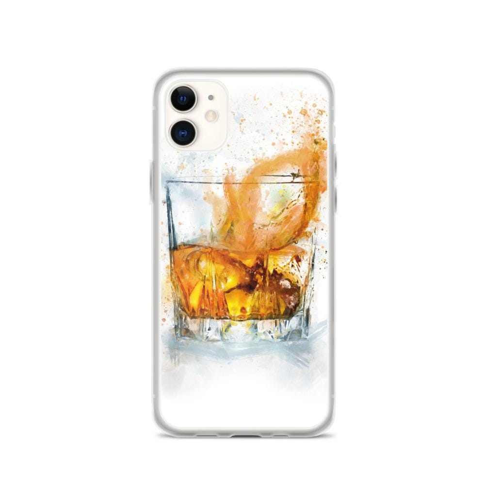 Whiskey / Rum Amber Glass iPhone Case freeshipping - Woolly Mammoth Media