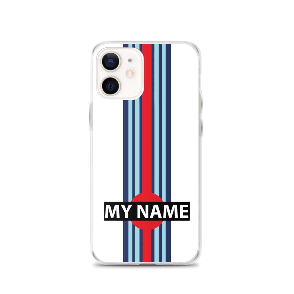 Martini Racing Inspired Personalised iPhone Case Cover freeshipping - Woolly Mammoth Media