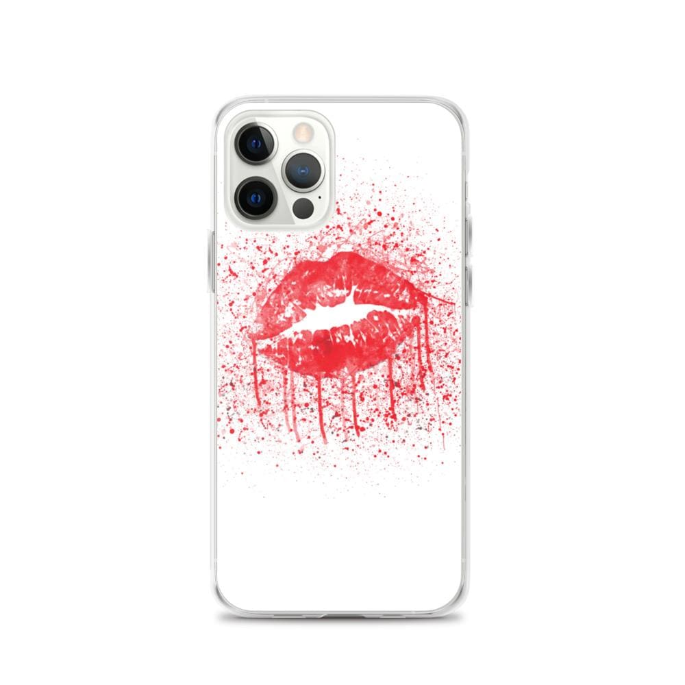 Splatter Lipstick iPhone Case Art Cover freeshipping - Woolly Mammoth Media