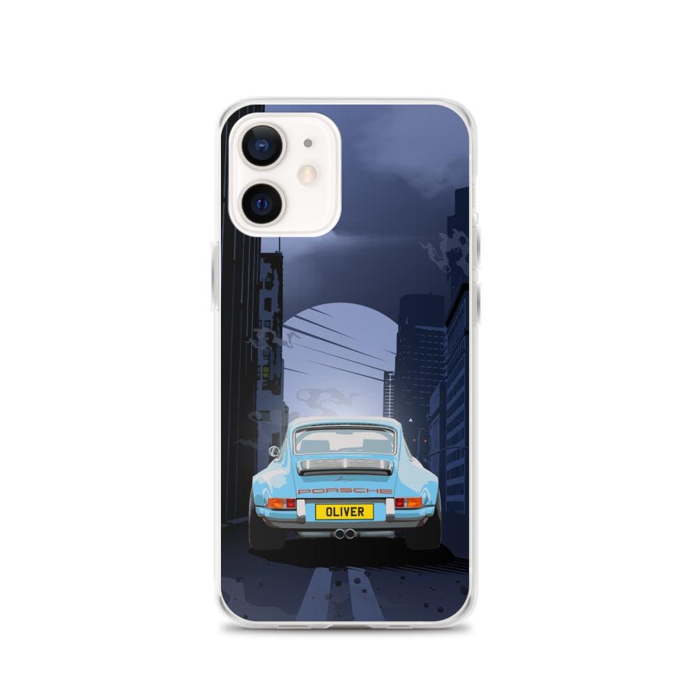 911 Custom iPhone Case cover BLUE - Custom License Plate freeshipping - Woolly Mammoth Media