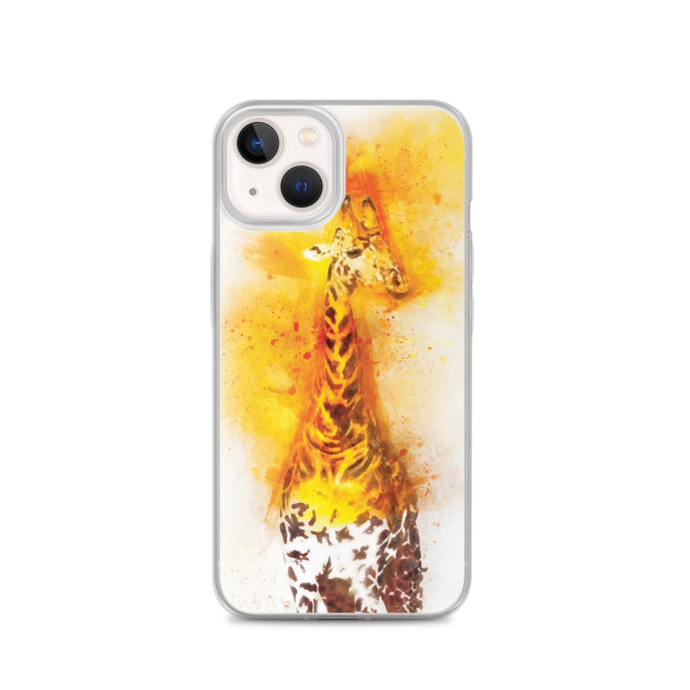 Woolly Mammoth Media iPhone 13 Giraffe iPhone Case Cover Art Animal Wildlife