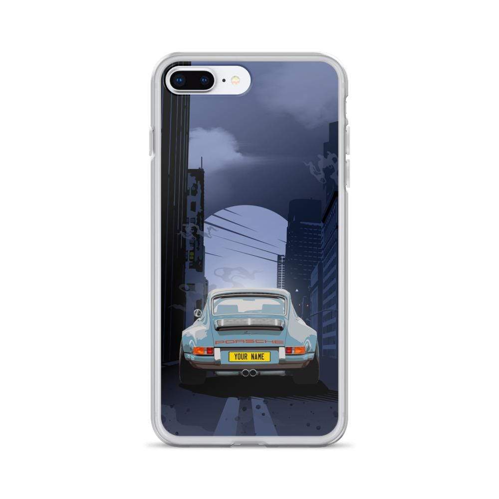 Singer Porsche 911 Custom License Plate iPhone Case Cover GREY freeshipping - Woolly Mammoth Media