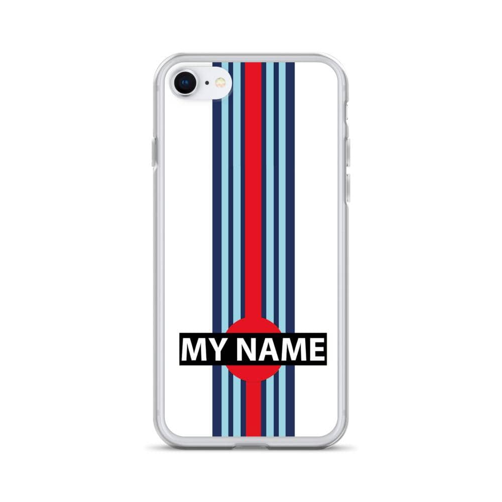 Martini Racing Inspired Personalised iPhone Case Cover freeshipping - Woolly Mammoth Media