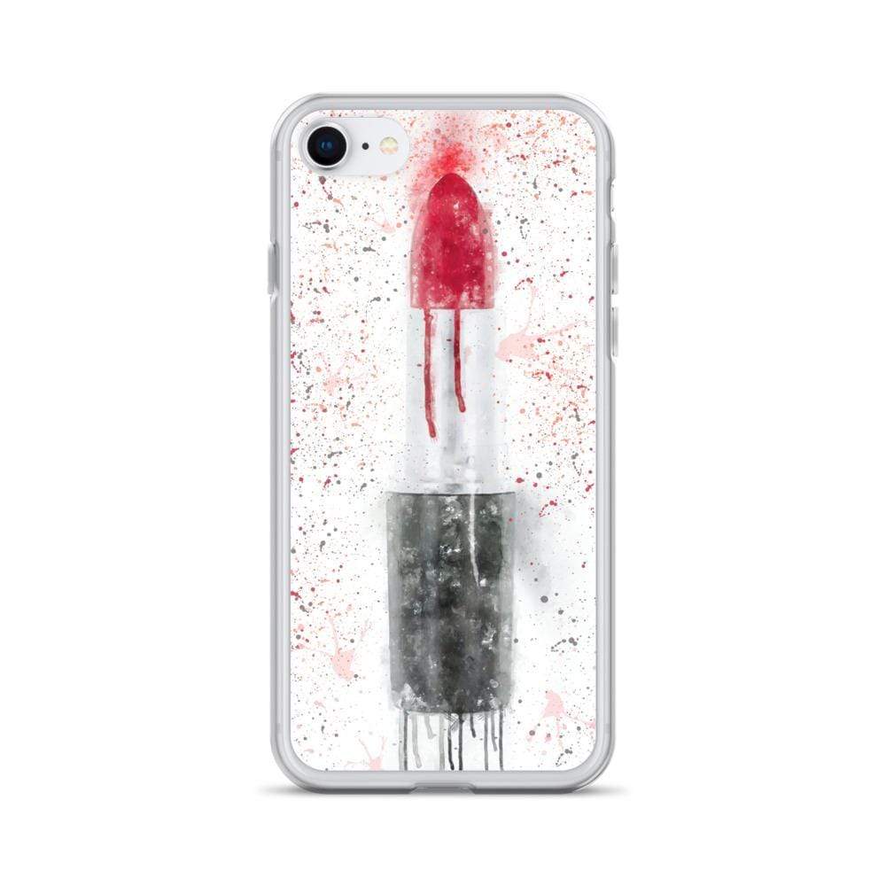 Red Lipstick Art iPhone Case Cover freeshipping - Woolly Mammoth Media