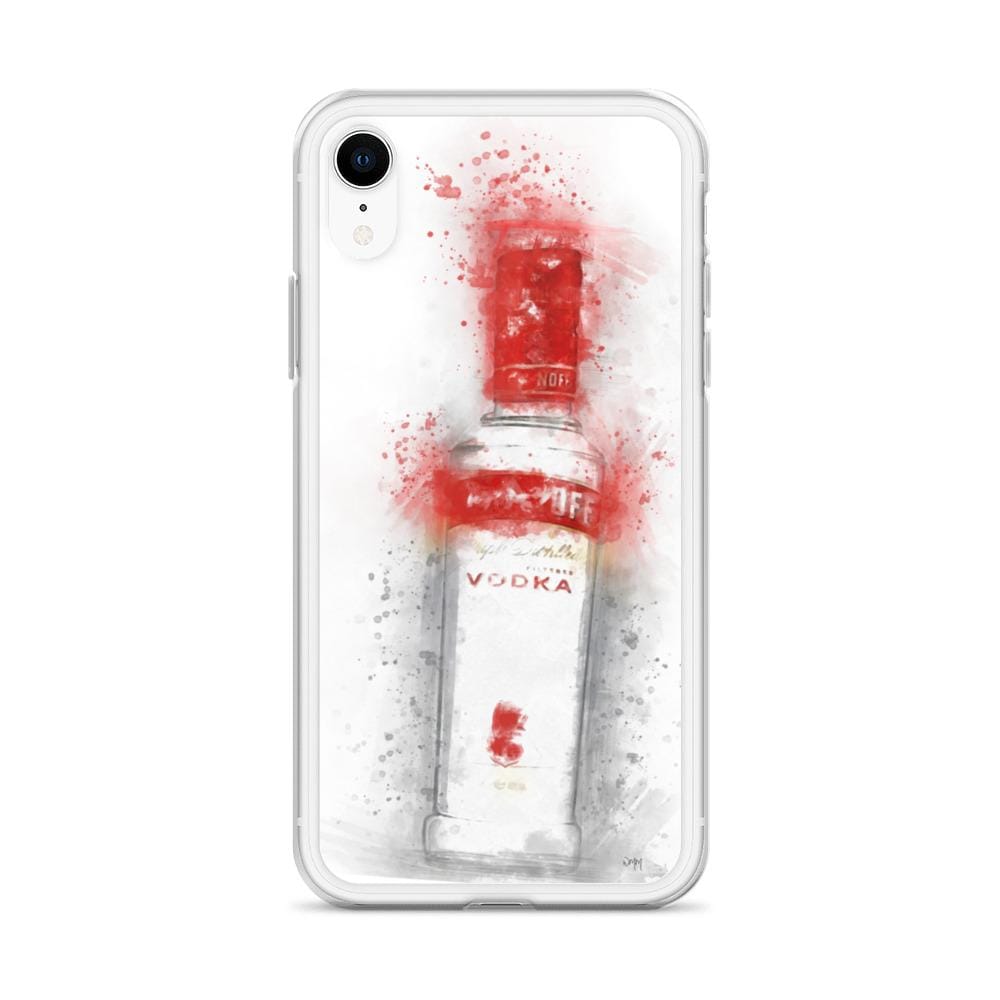 iPhone Vodka Bottle Splatter Splash Case Cover freeshipping - Woolly Mammoth Media