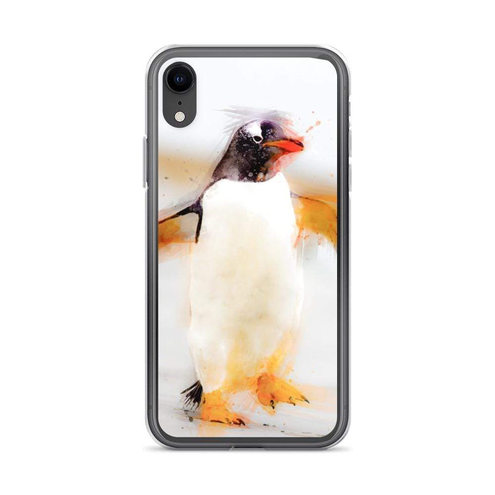 Penguin Waddles iPhone Case freeshipping - Woolly Mammoth Media