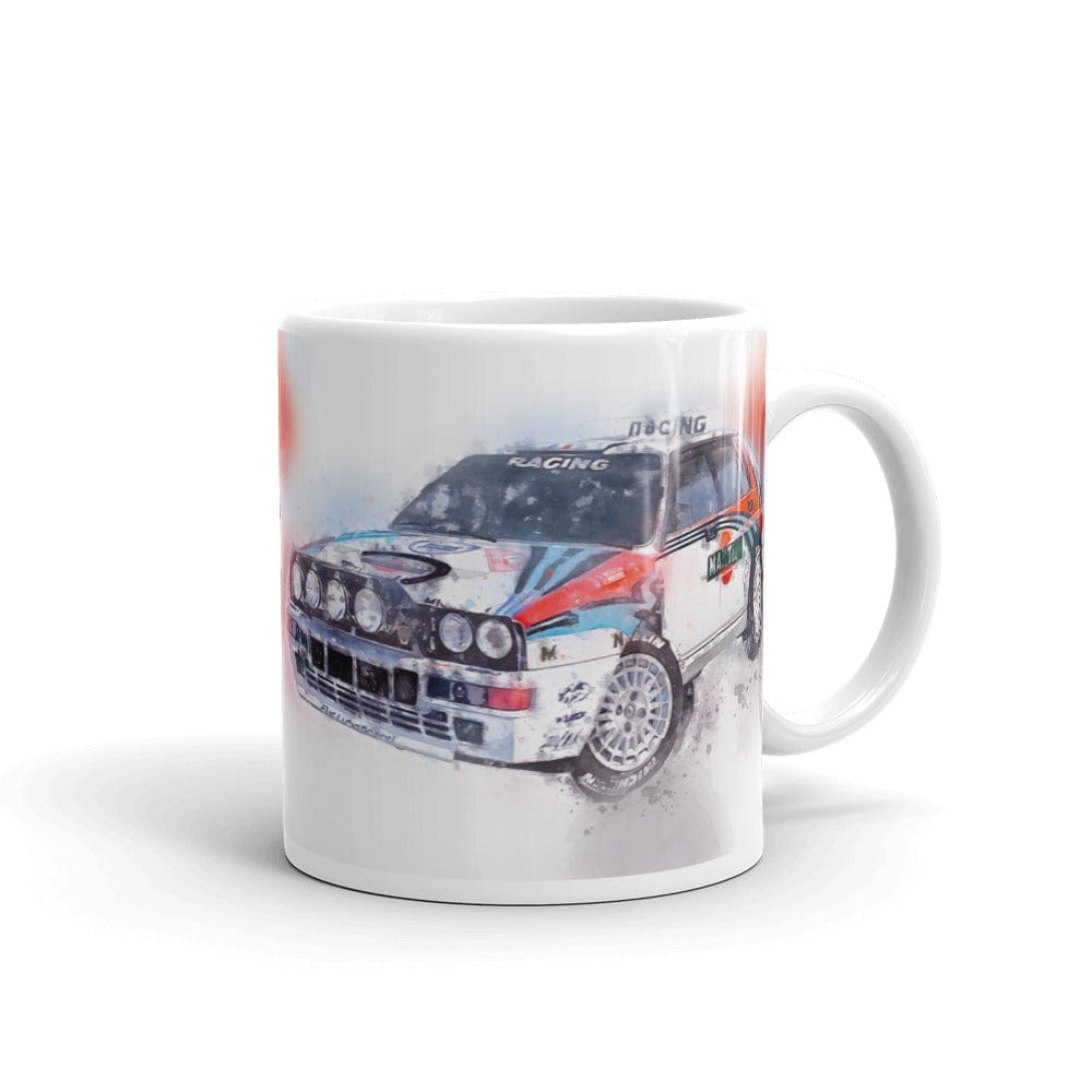 Lancia Delta Rally Car Mug freeshipping - Woolly Mammoth Media
