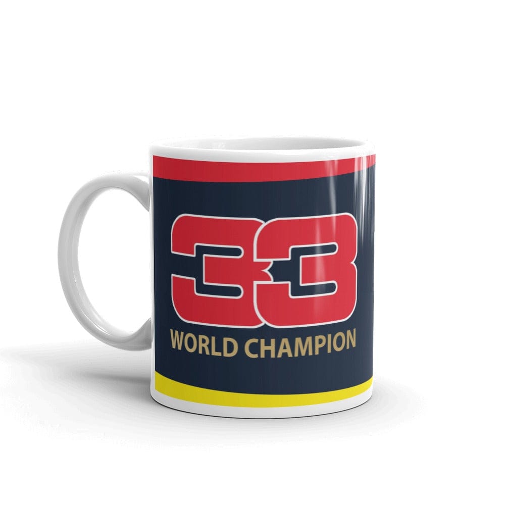 Max Verstappen World Champion F1 Mug freeshipping - Woolly Mammoth Media