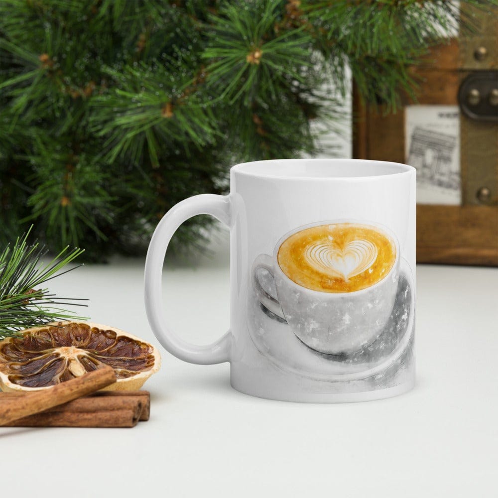 Coffee Cup Art Mug freeshipping - Woolly Mammoth Media