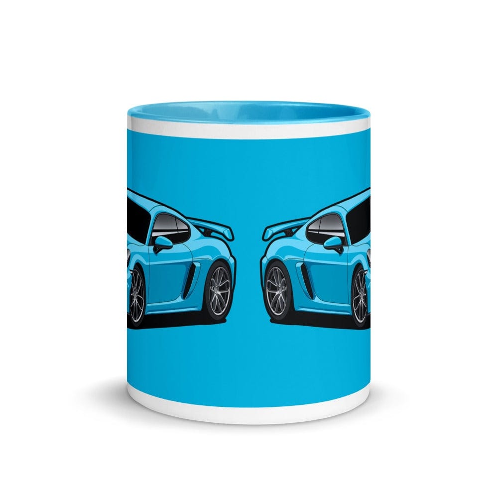 Porsche Cayman GT4 Car Art Mug freeshipping - Woolly Mammoth Media