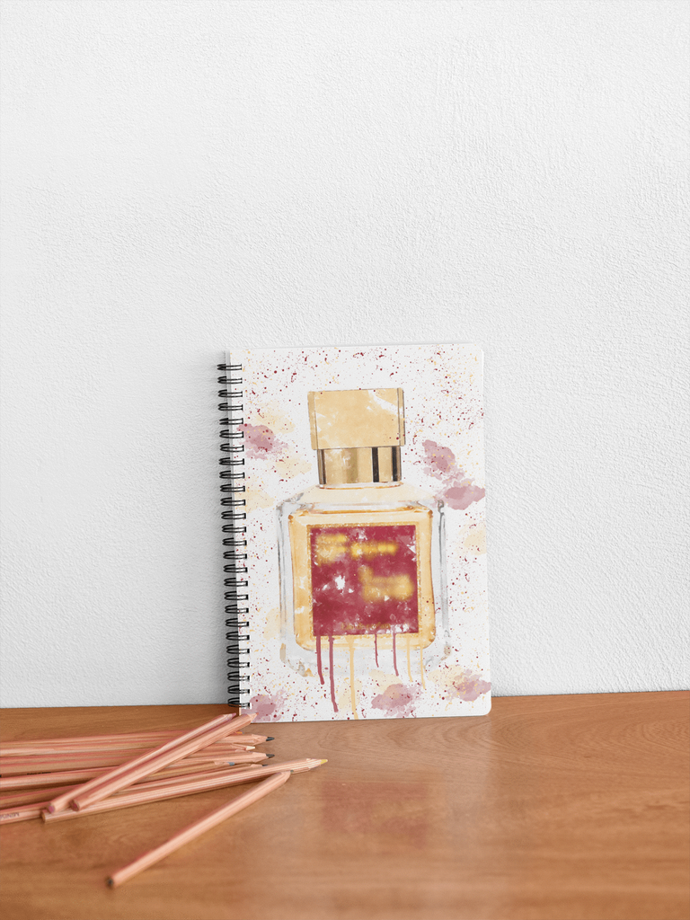 Rouge Art Perfume Bottle Notebook freeshipping - Woolly Mammoth Media