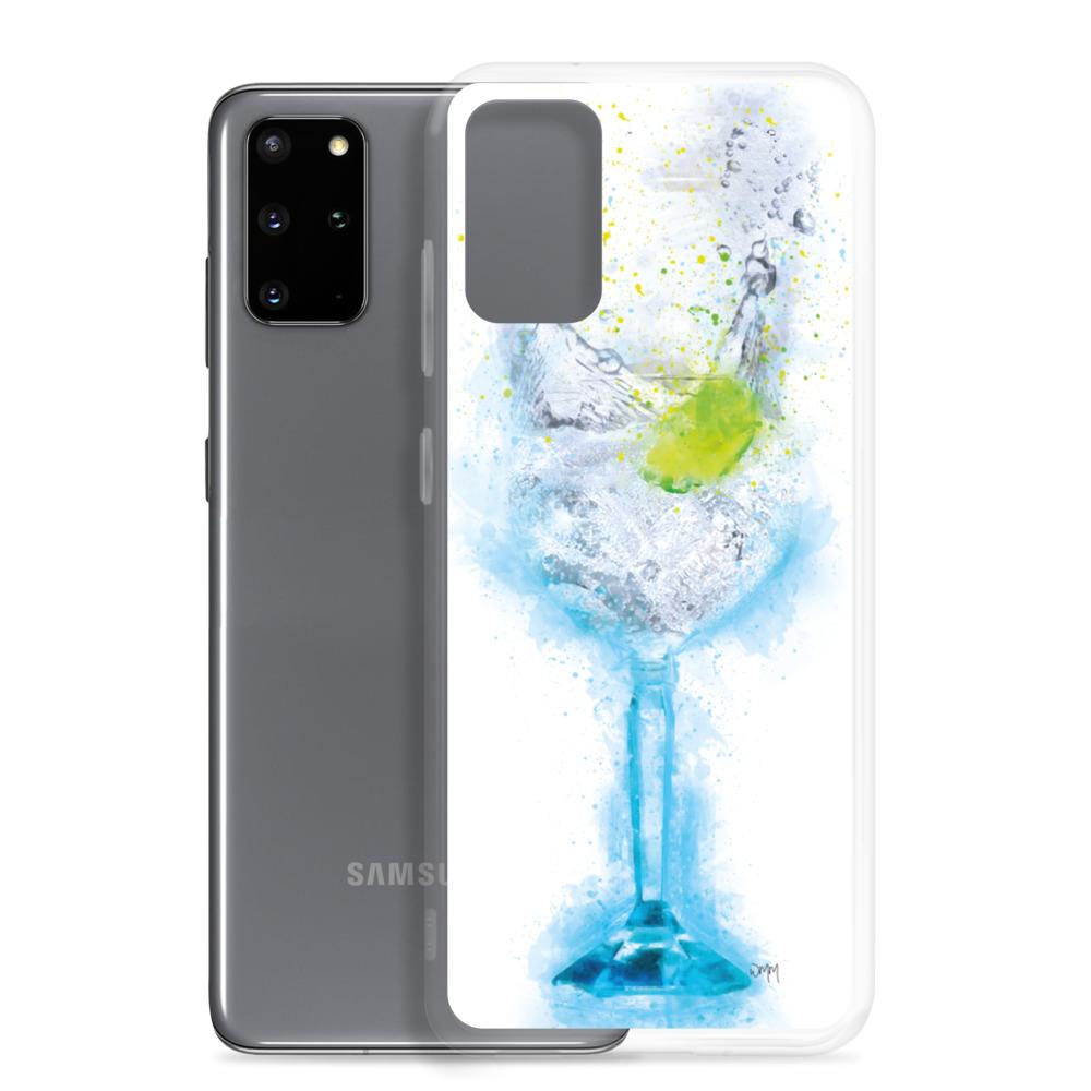 Samsung Gin and Tonic Glass Art Case Cover freeshipping - Woolly Mammoth Media