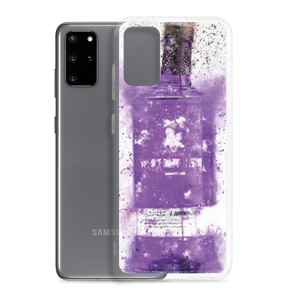 Samsung Purple Gin Bottle Case Cover freeshipping - Woolly Mammoth Media