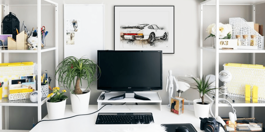 911 Turbo White Classic Car Wall Art Print freeshipping - Woolly Mammoth Media